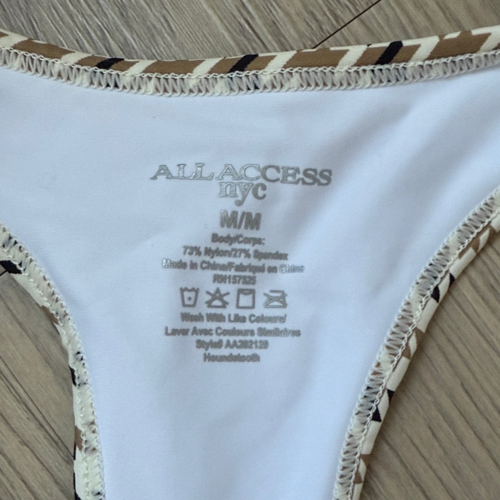 All Access Houndstooth Patterned Activewear - image 2